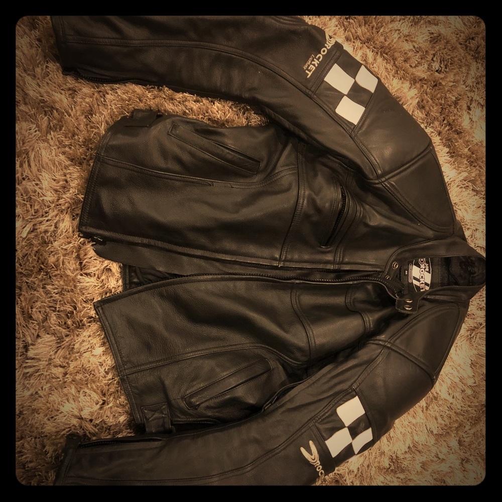 Men’s Leather Motorcycle jacket